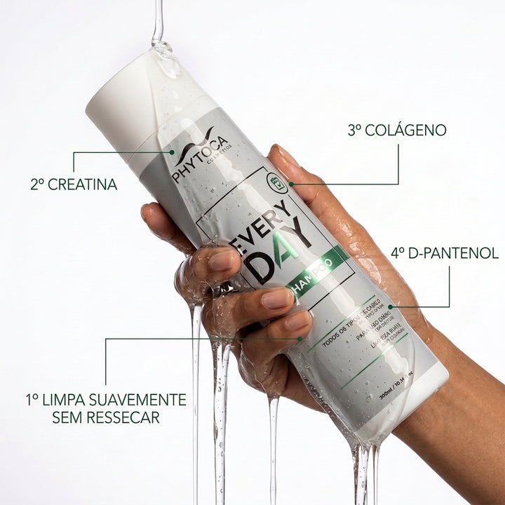 Kit Every Day Shampoo, Condicionador e Máscara (3 produtos)
