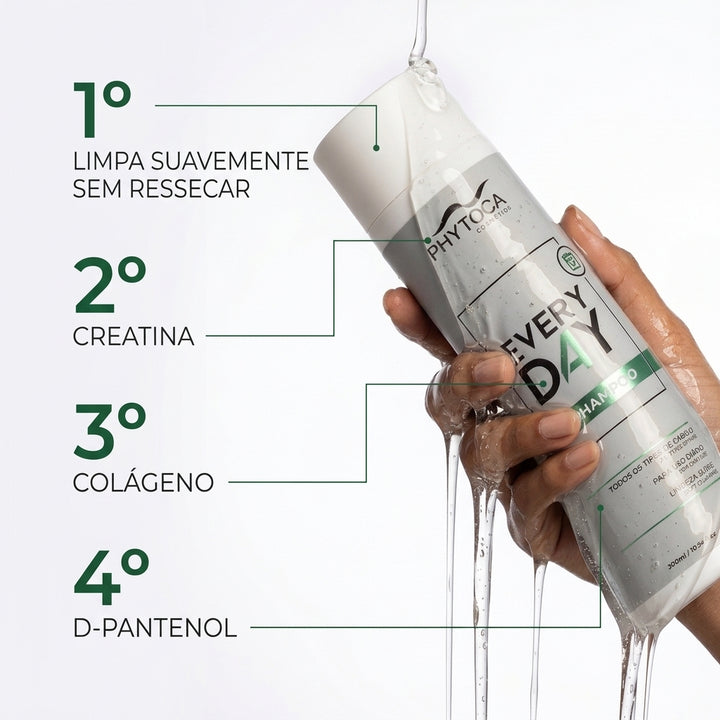Kit Every Day Shampoo, Condicionador e Máscara (3 produtos)