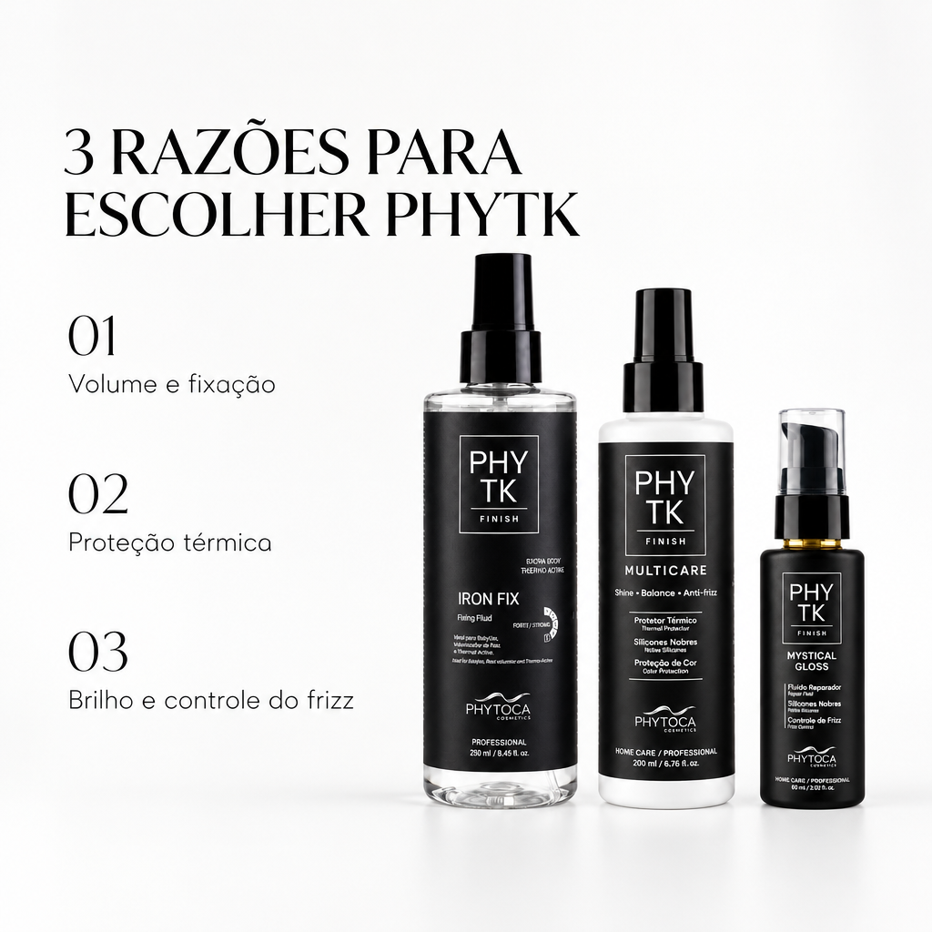 Kit 3 Finalizadores - Multi Care, Iron Fix e Mistycal Gloss