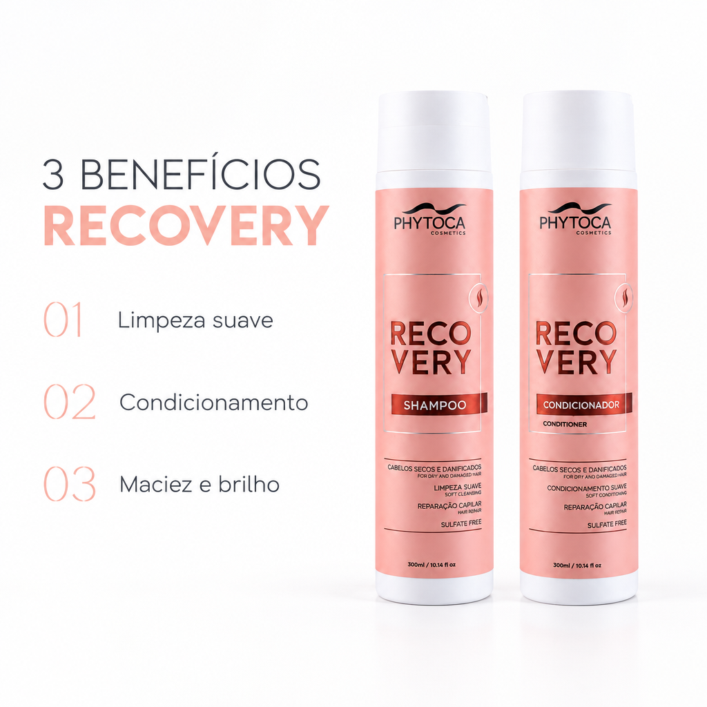 Kit Shampoo e Condicionador Recovery