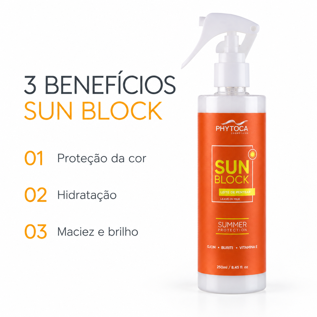 Leite de Pentear SunBlock 255ml