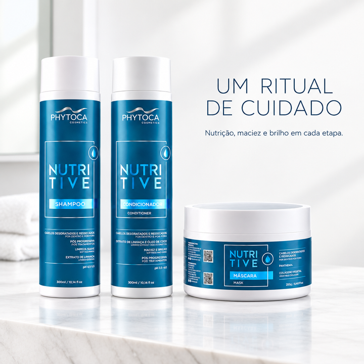 Kit Nutritive Shampoo, Condicionador e Máscara (3 produtos)