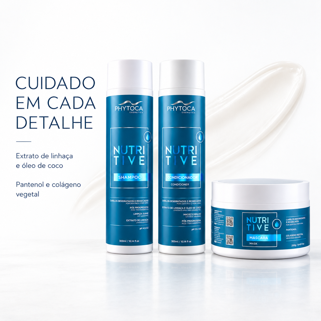 Kit Nutritive Shampoo, Condicionador e Máscara (3 produtos)