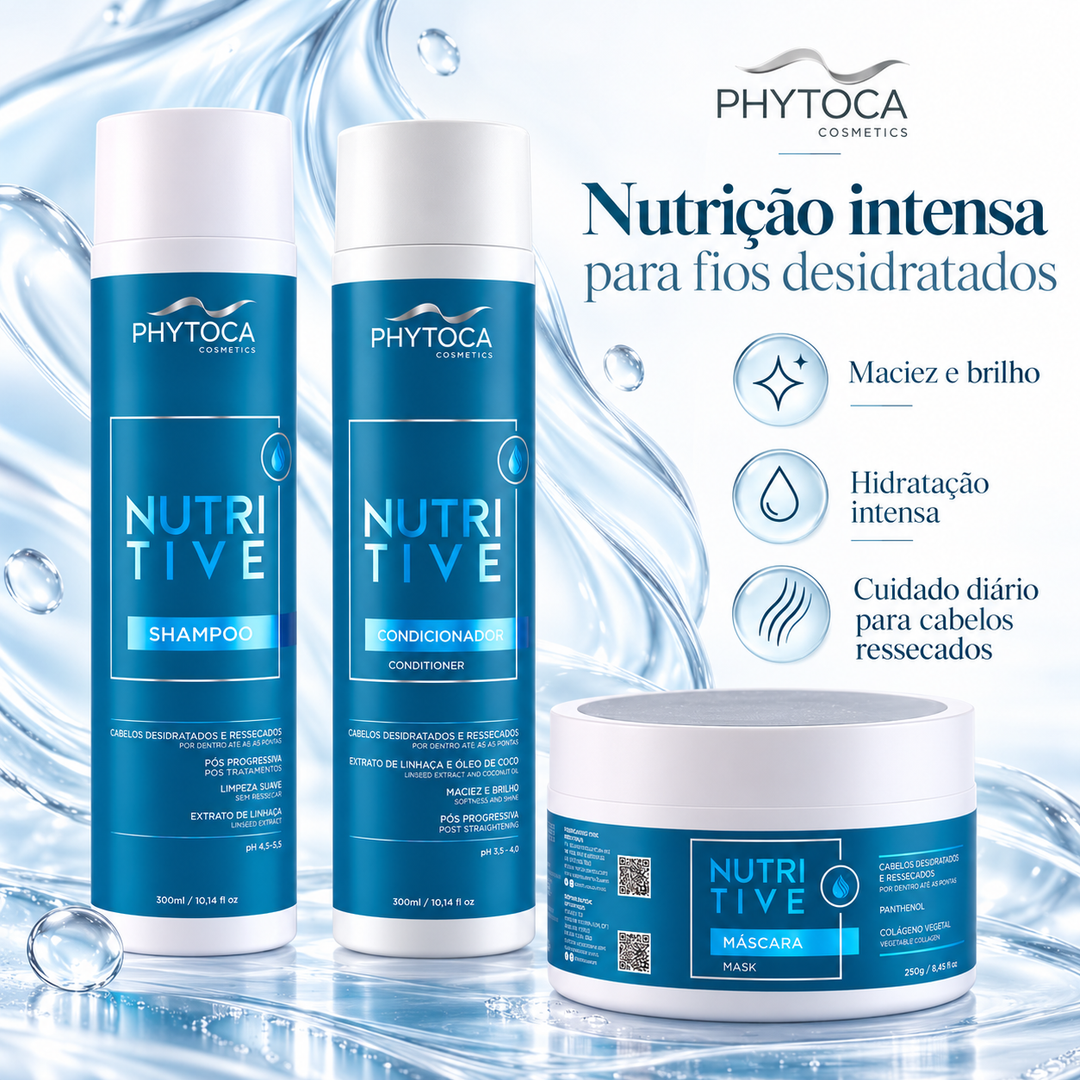 Kit Nutritive Shampoo, Condicionador e Máscara (3 produtos)