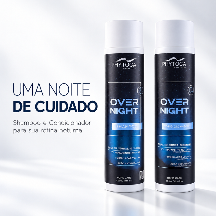 Kit Shampoo e Condicionador Overnight