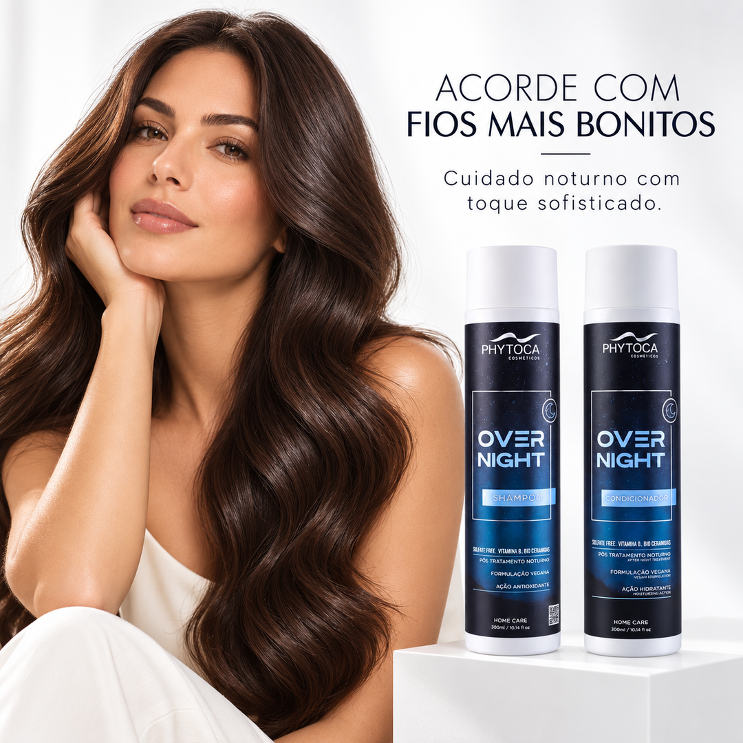 Kit Shampoo e Condicionador Overnight