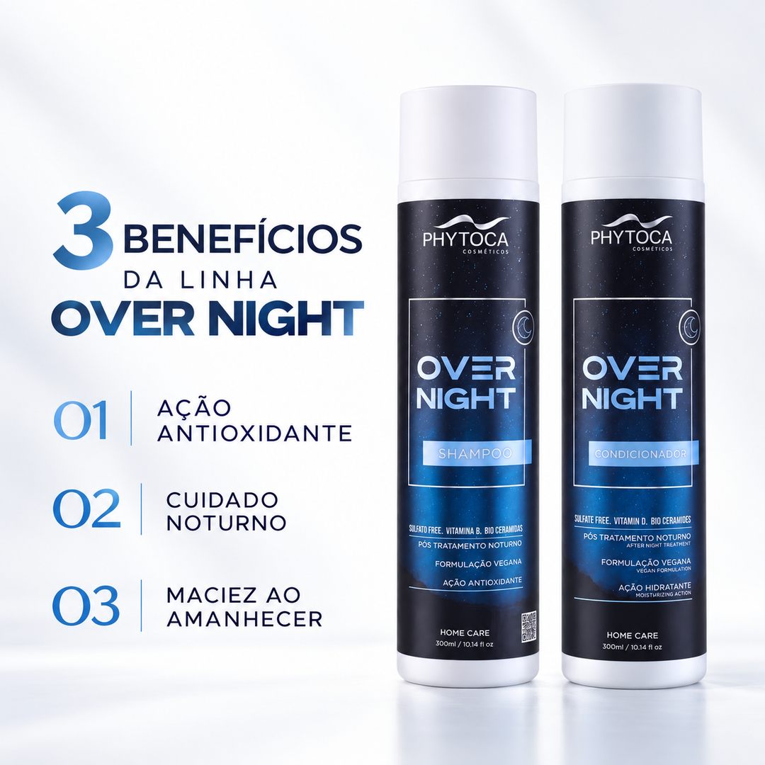 Kit Shampoo e Condicionador Overnight