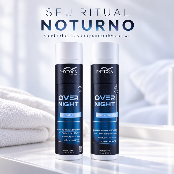 Kit Shampoo e Condicionador Overnight