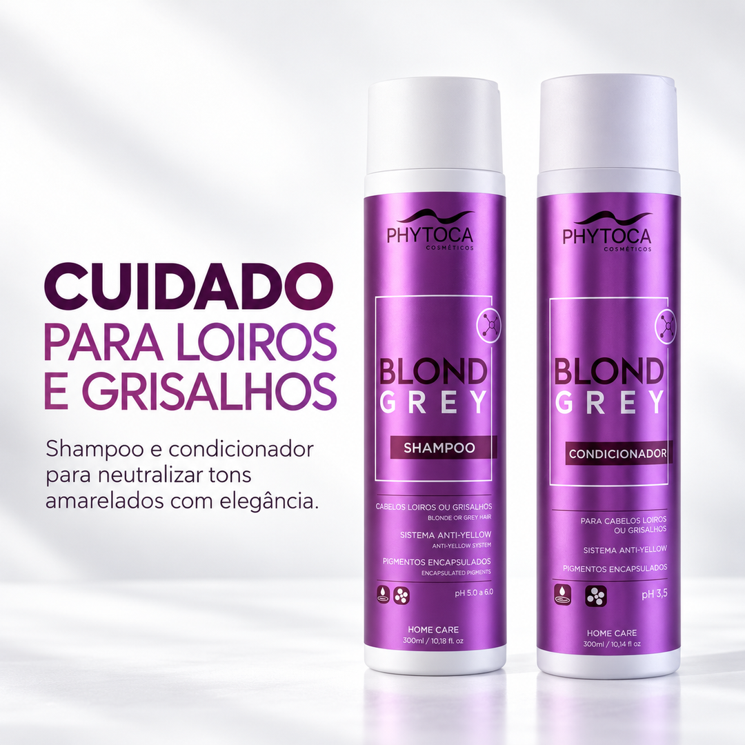 Kit Shampoo e Condicionador Blond Grey