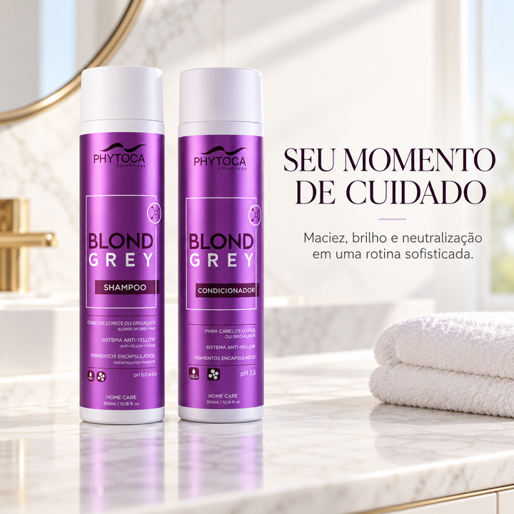Kit Shampoo e Condicionador Blond Grey