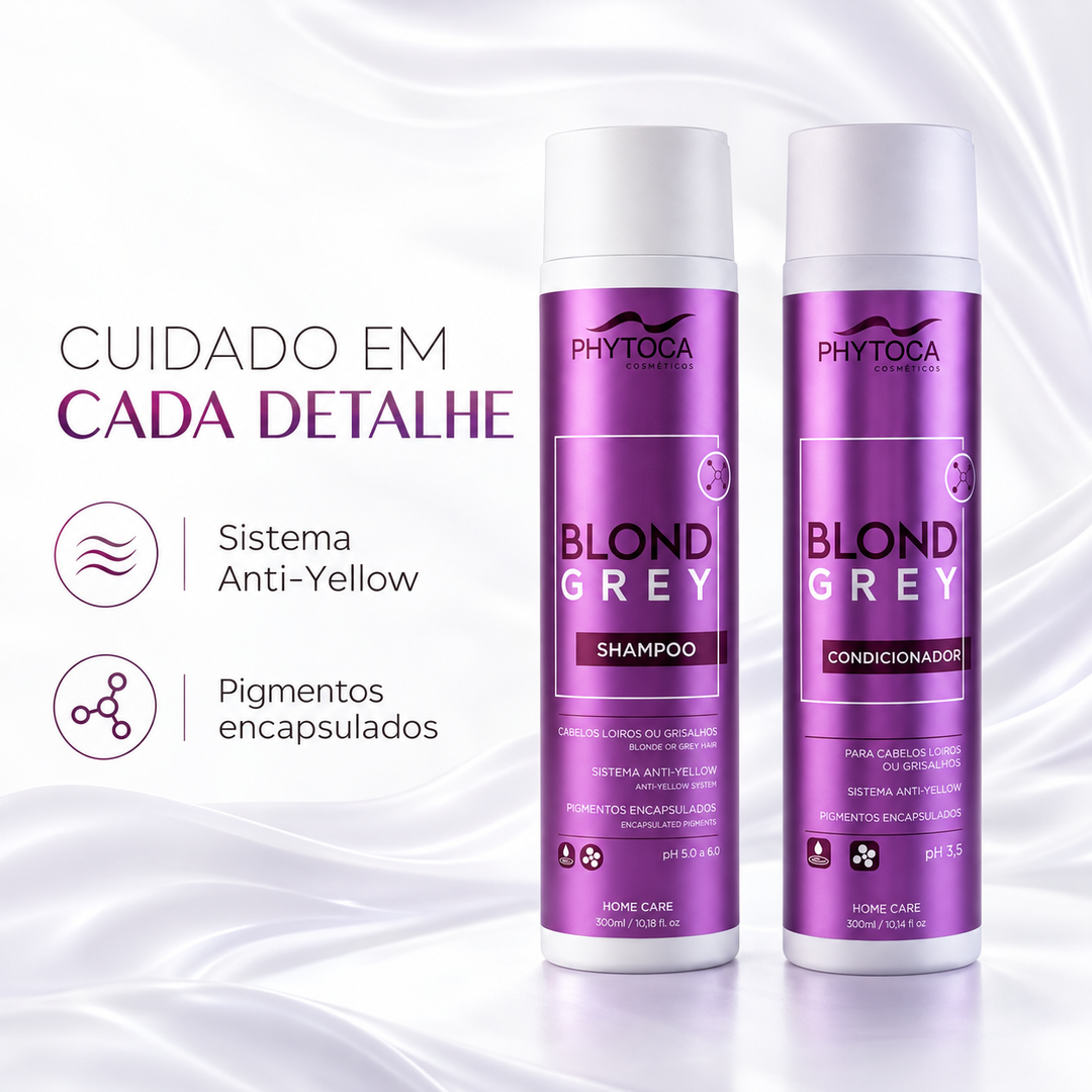 Kit Shampoo e Condicionador Blond Grey