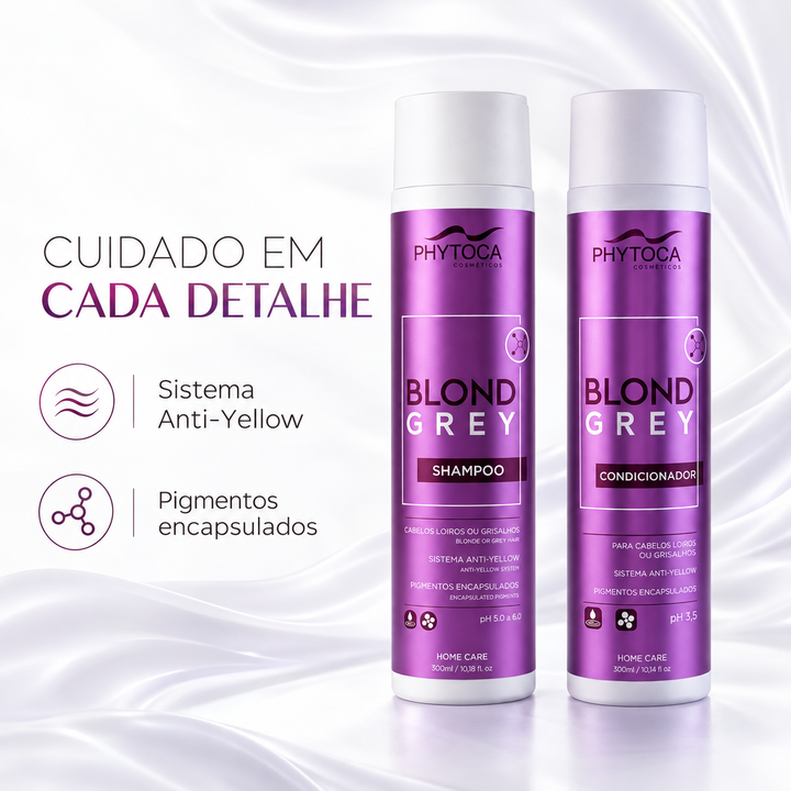 Kit Shampoo e Condicionador Blond Grey