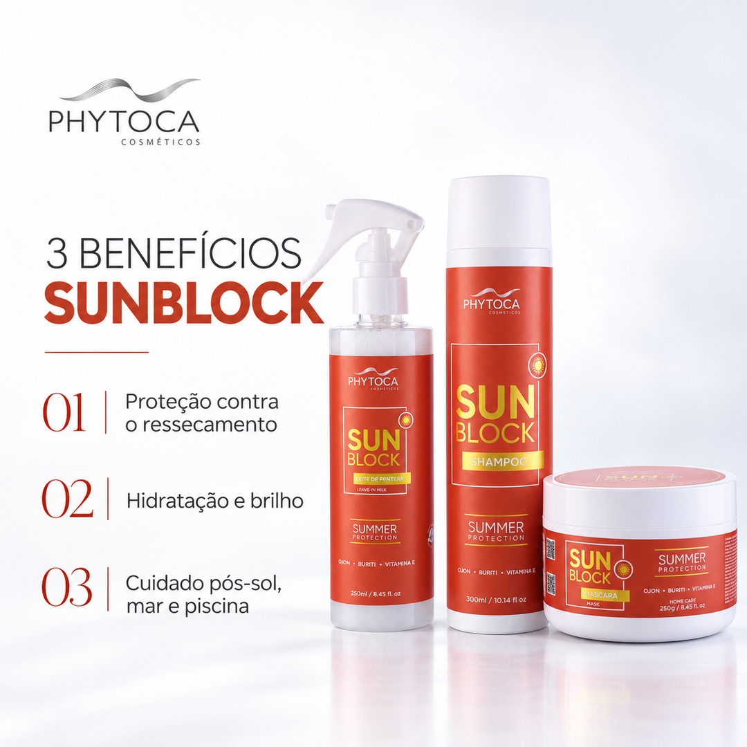 Kit SunBlock Completo (3 produtos)