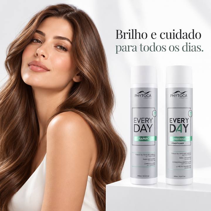 Kit Shampoo e Condicionador Every Day