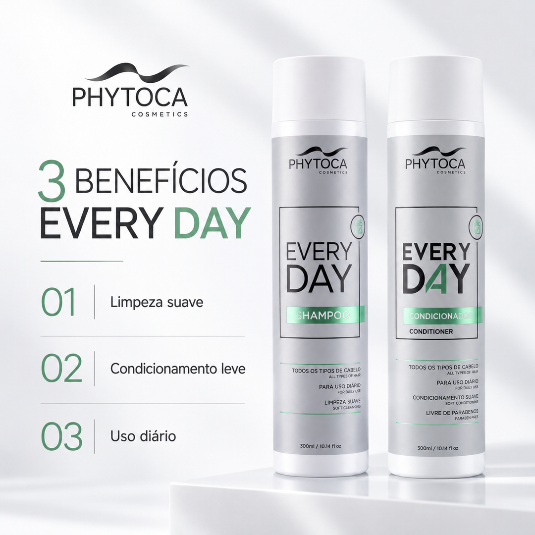 Kit Shampoo e Condicionador Every Day