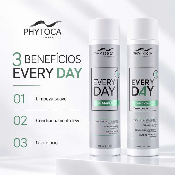 Kit Shampoo e Condicionador Every Day