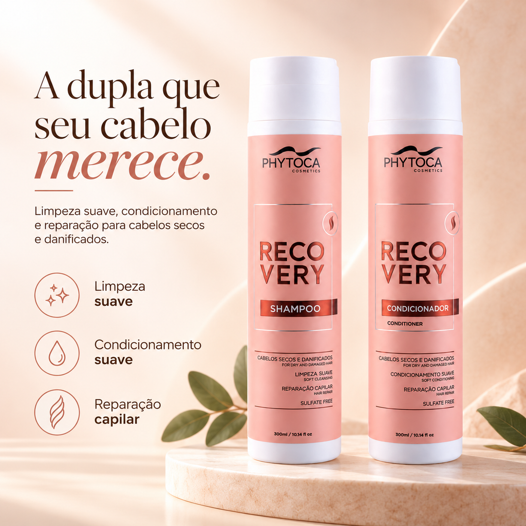 Kit Shampoo e Condicionador Recovery