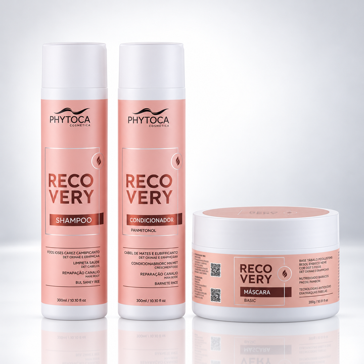 Kit Recovery Shampoo, Condicionador e Máscara (3 produtos)