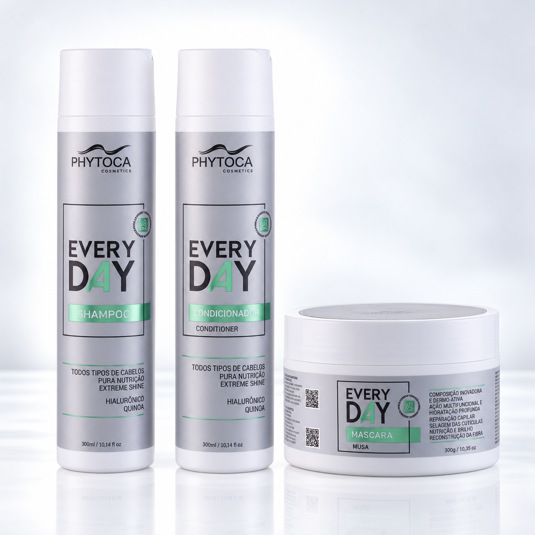 Kit Every Day Shampoo, Condicionador e Máscara (3 produtos)